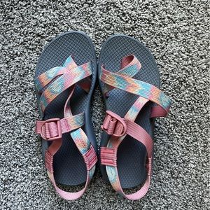 Chaco Women's Z2 Classic Sandal, AERIAL ROSETTE, 6